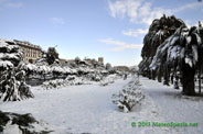 Nevicata alla Spezia